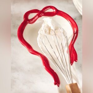 Anthropologie Benedita Bow Stoneware Spoon Rest, NWT